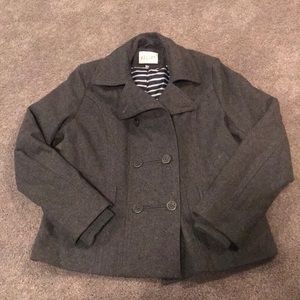 DELIA’S GRAY PEACOAT